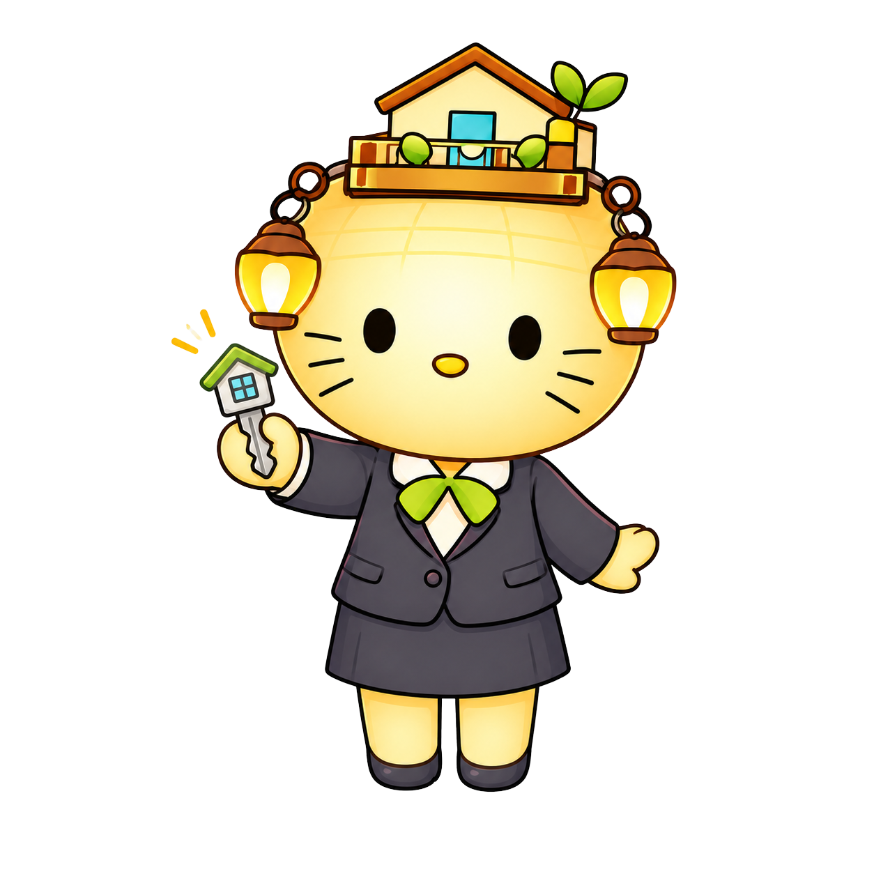 鍵を持つterasumuキャラクター